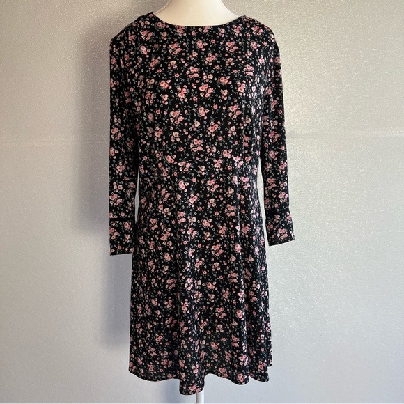 H&M Crêped Dress Size 14 - Picture 4 of 17